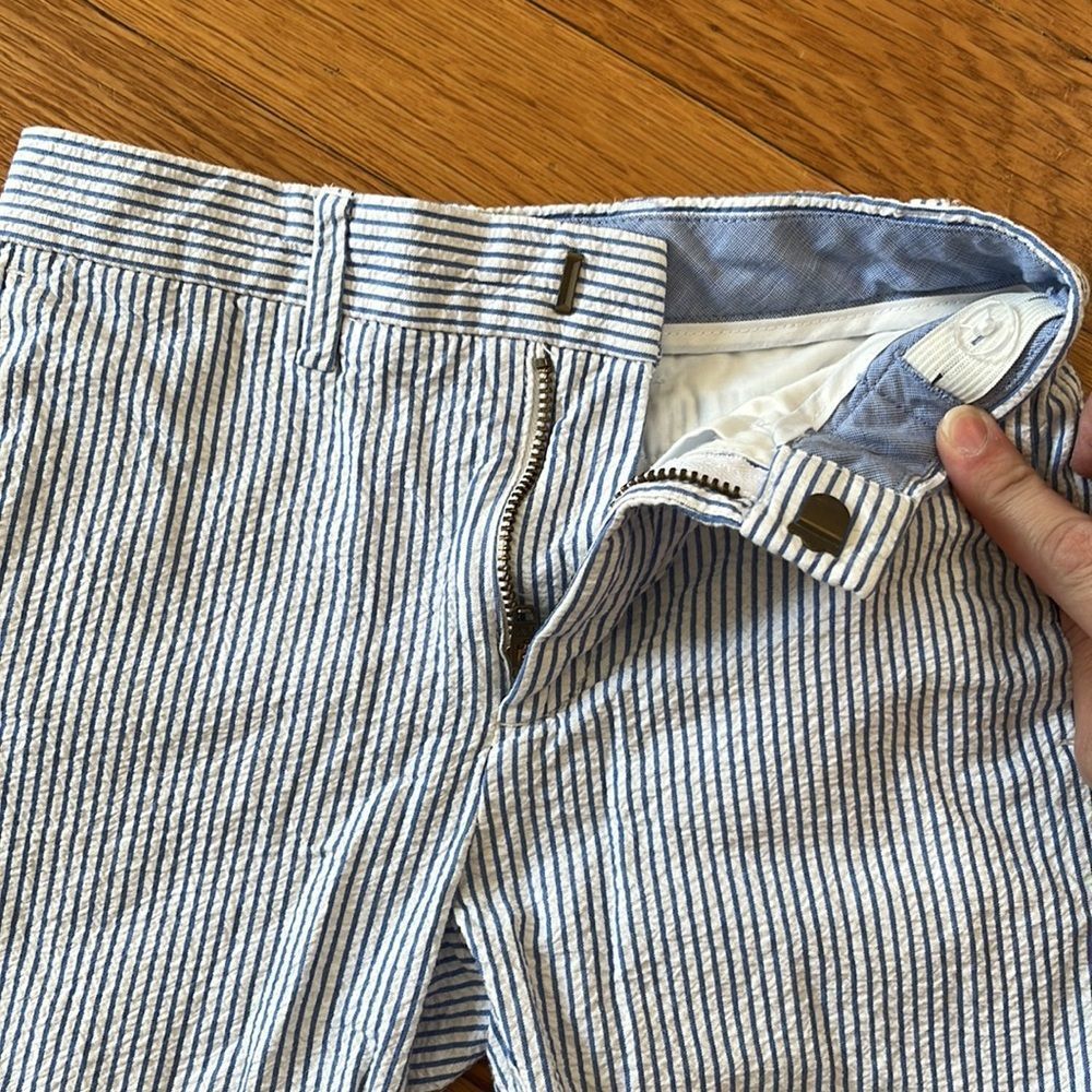 JCrew Crewcuts Boys Seersucker Pants - Picture 2 of 4